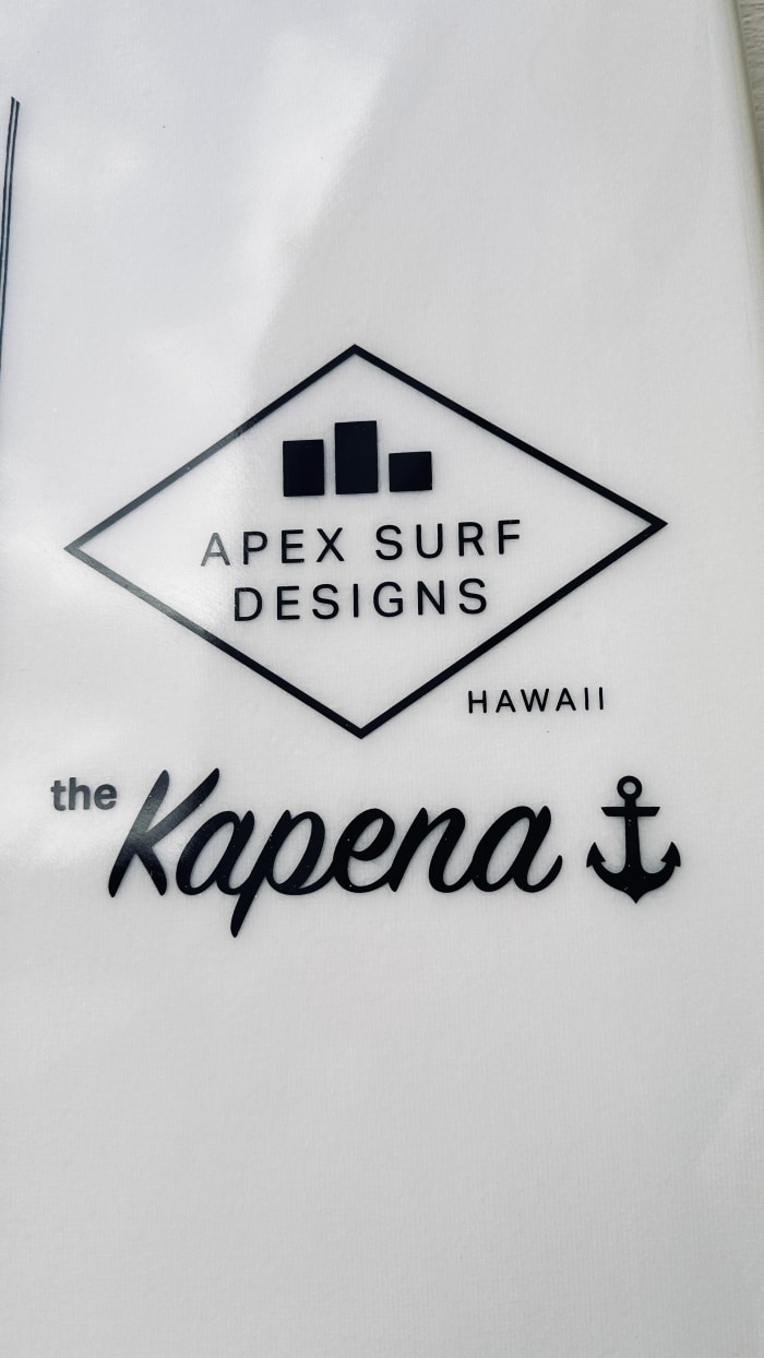 ⁦Apex Surf Designs-The Kapena- קפנה לבן⁩ – תמונה ⁦3⁩