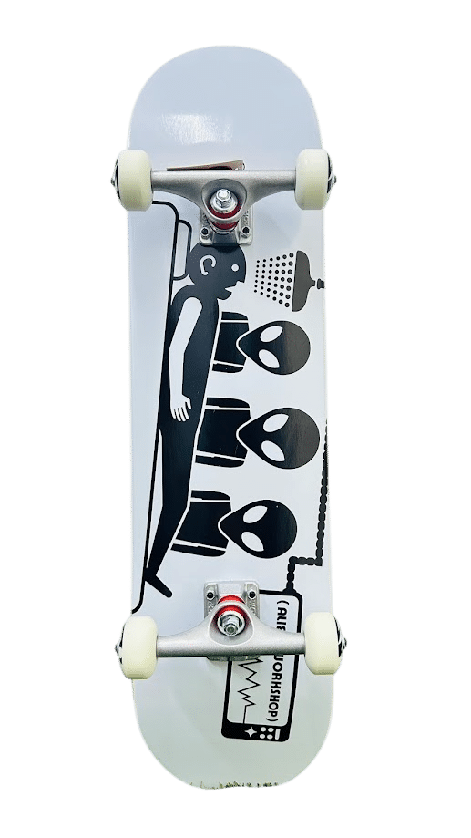 סקייטבורד קומפלט Alien Workshop Visitor White