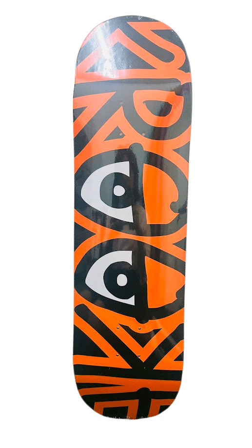 קרש סקייטבורד Krooked Team Eyes Orange/Black