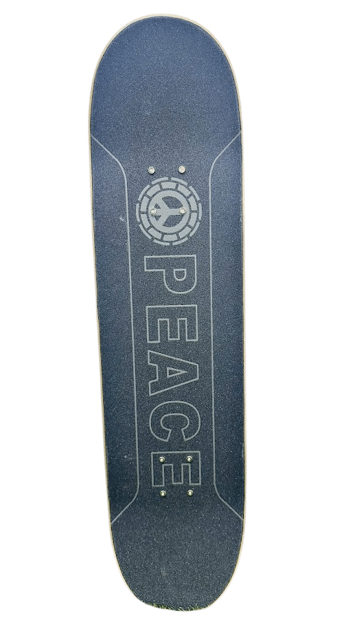 סקייטבורד קומפלט PEACE Purple Logo – תמונה 3