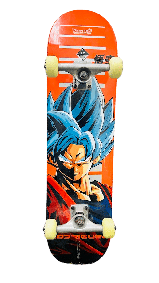 סקייטבורד קומפלט Primitive x Dragon Ball Z Goku Orange