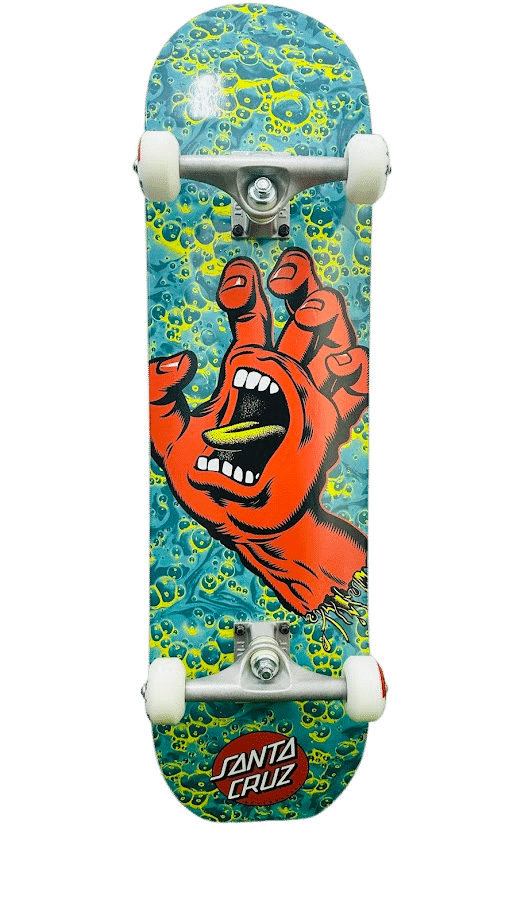 סקייטבורד קומפלט Santa Cruz Screaming Hand Bubbles
