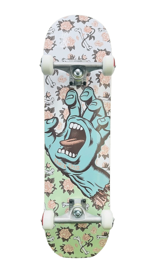 סקייטבורד קומפלט Santa Cruz Floral Decay Screaming Hand